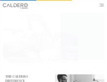 Tablet Screenshot of caldero.com